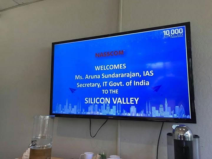 Inventus Law hosts the Indian Union IT Secretary Ms. Aruna Sundararajan at Palo Alto offices
