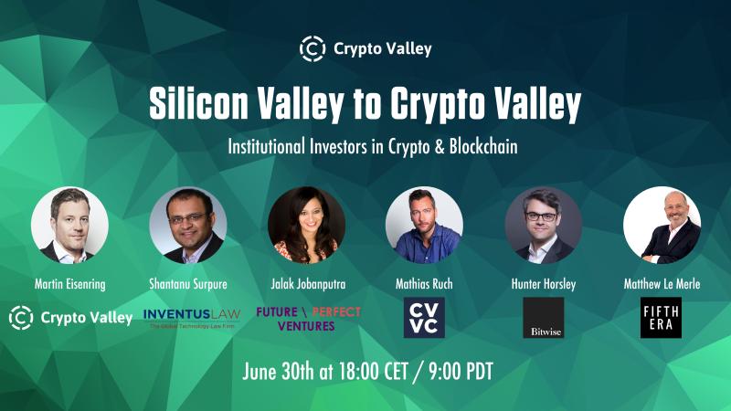 Panel Discussion with Crypto Valley on Institutional Investors in Crypto & Blockchain