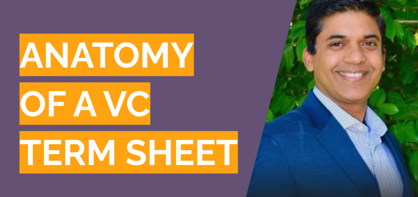You are invited to join a webinar: Anatomy of a VC Term Sheet.